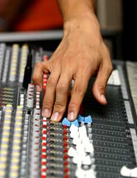 Recording Studio Engineer Reverb Delay